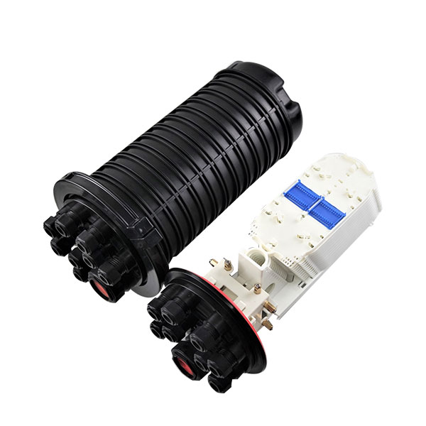 機械式密封光纜接頭盒dm05-9口24芯盤背架式